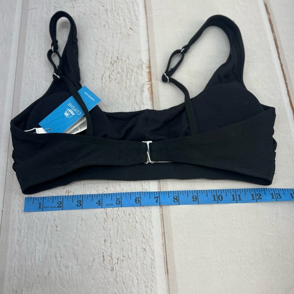 Bikini Top Women Bathing Suits Square Neck Cutout Adjustable Straps Back Hook - Picture 10 of 14